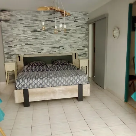 Jardin Et Bambous, Studio Cosy, Classe 2 Etoiles Marseillan  Buitenkant foto